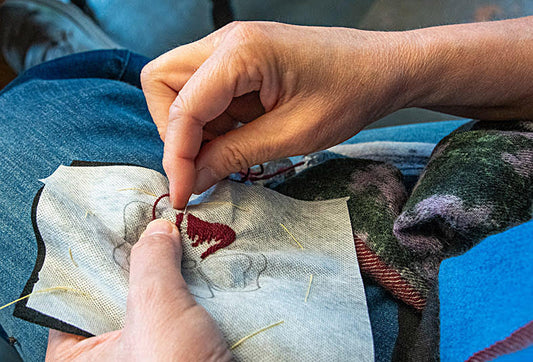 Kurs i ullbroderi med Barbro Tronhus Storlien fredag 3.7 og lørdag 4.7.2025